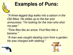 Examples Puns